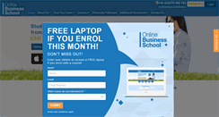 Desktop Screenshot of onlinebusinessschool.com